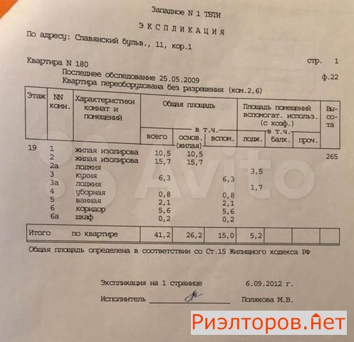 ������ �������� ���������� ������� 11�1 (���� �9)