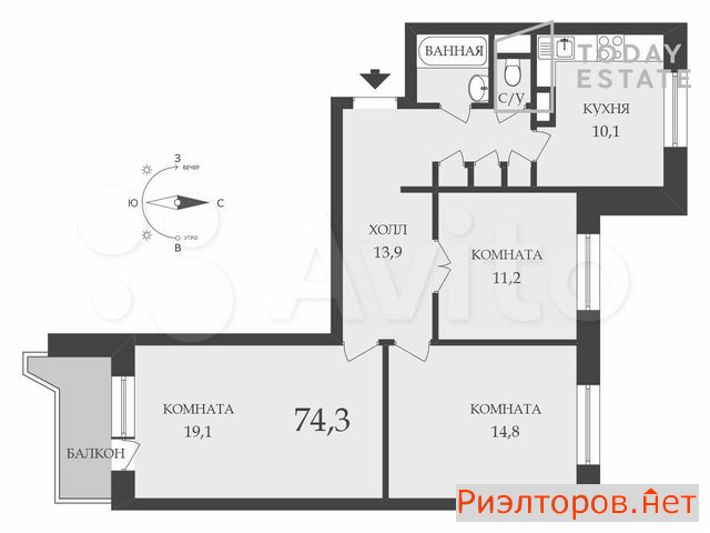 купить квартиру кантемировская улица 16к1 (фото №18) купить квартиру кантемировская улица 16к1 (фото №18)